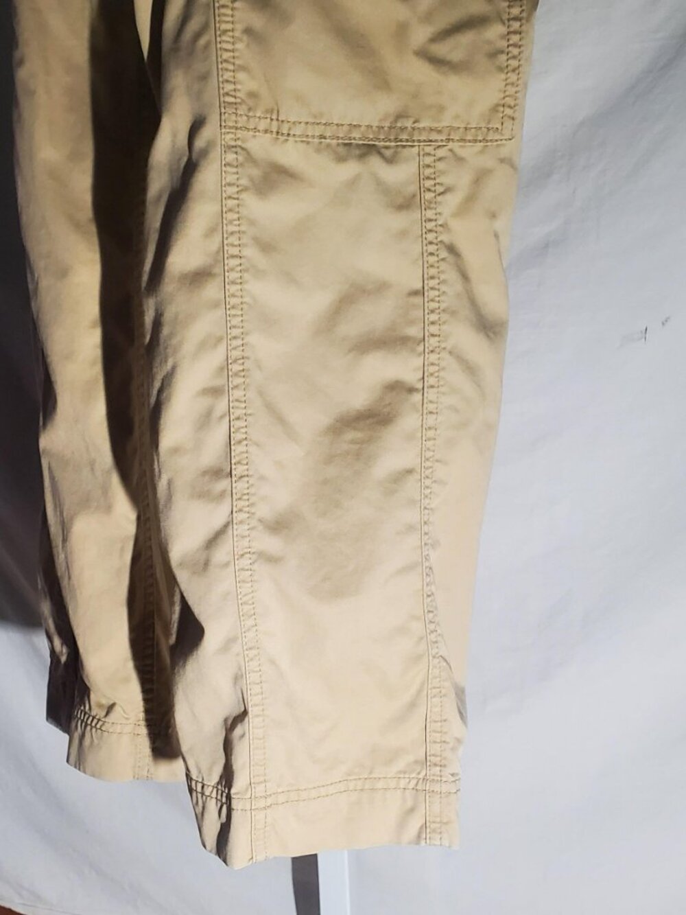 Abercrombie & Fitch relaxed utility cargo pants in tan Women's sz 2short/26w - Picture 13 of 16